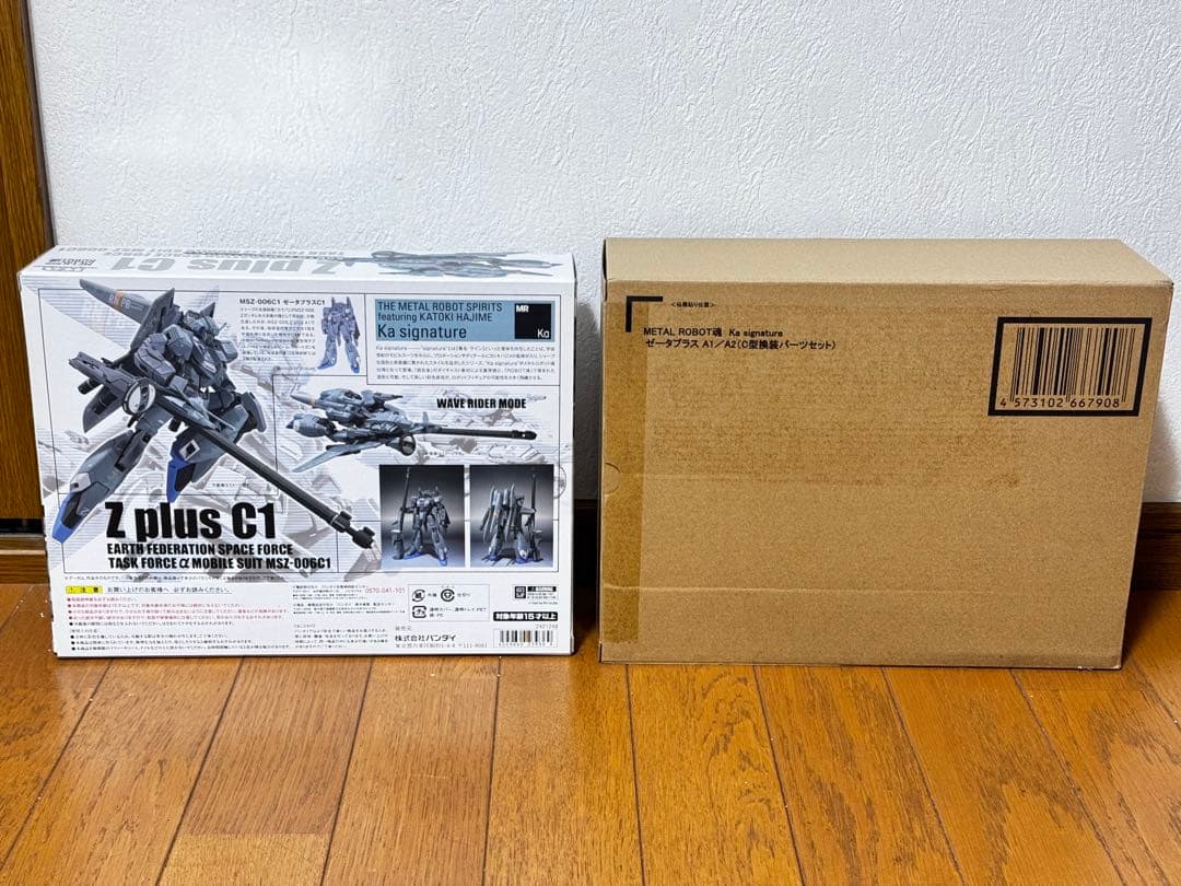 【新品未開封】メタルロボット魂 ゼータプラス A1／A2 とC1の２個セット