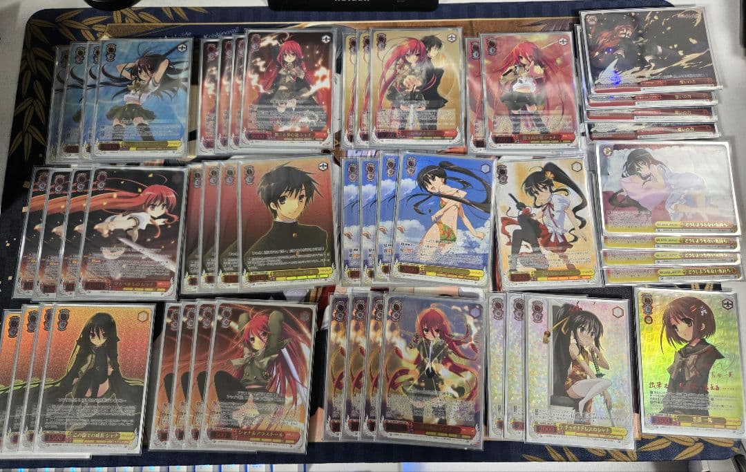 ws　灼眼のシャナ　デッキ　フルSHP　SP入り　スリーブ付き