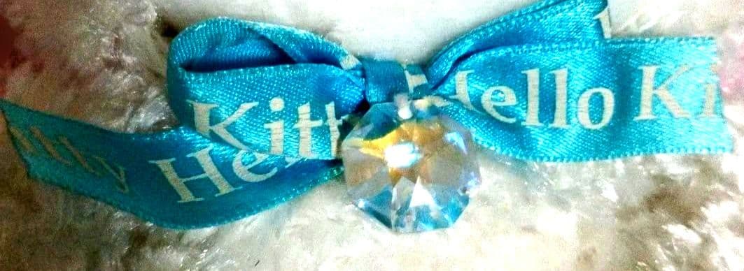 【超ー激レア激カワ❤】ハローキティ ラッキーストーンぬいぐるみ スワロフスキー