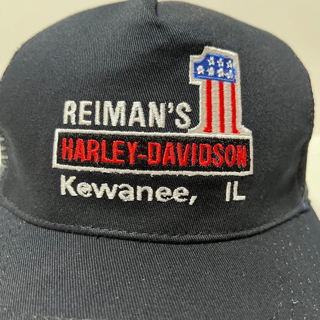 デッドストック Harley Davidson キャップ 刺繍 帽子 ハーレー