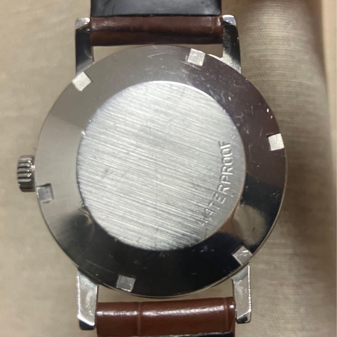 【OH済】オメガ ジュネーブ 自動巻 青文字盤Ref:166.070