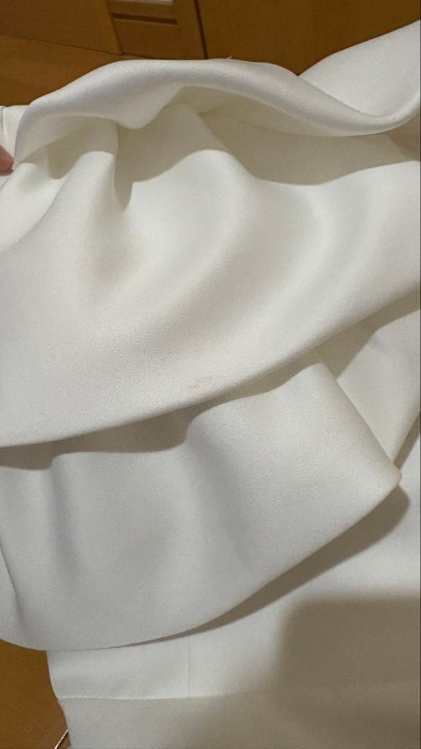 【最安値】ドレスプロダクション　ウェディングドレス　オフショルダー