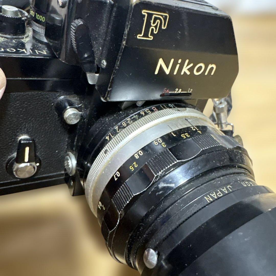 方*威様 【現状品】Nikon F フィルムカメラ ＋ レンズセット