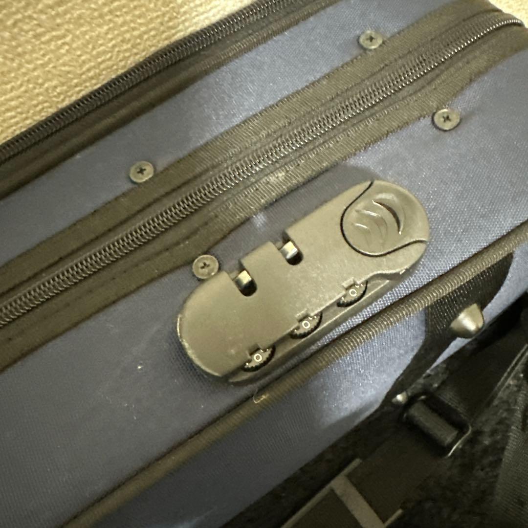 Lang バイオリンケース 4/4サイズ 弦楽器 ハードケース 金具 湿度計