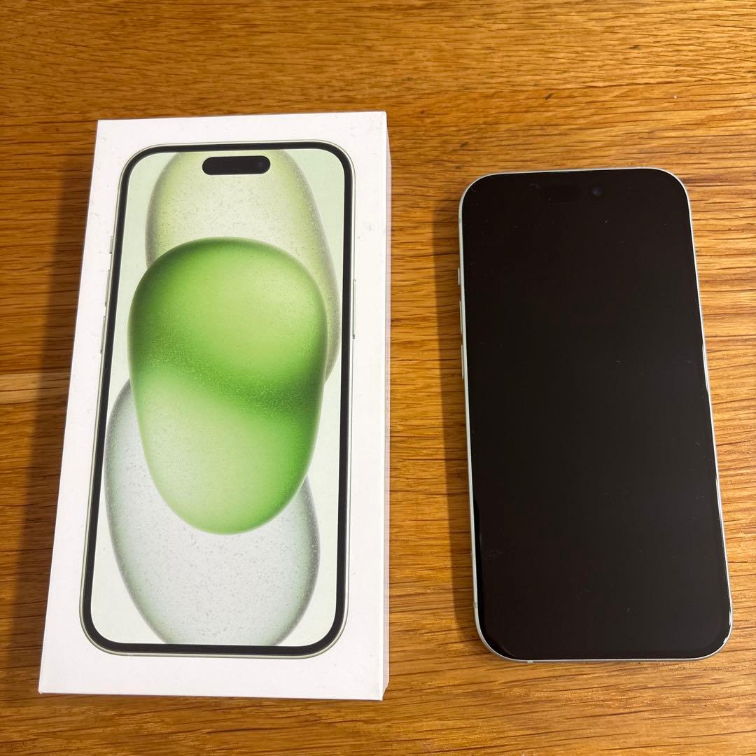 iPhone15 128GB グリーン