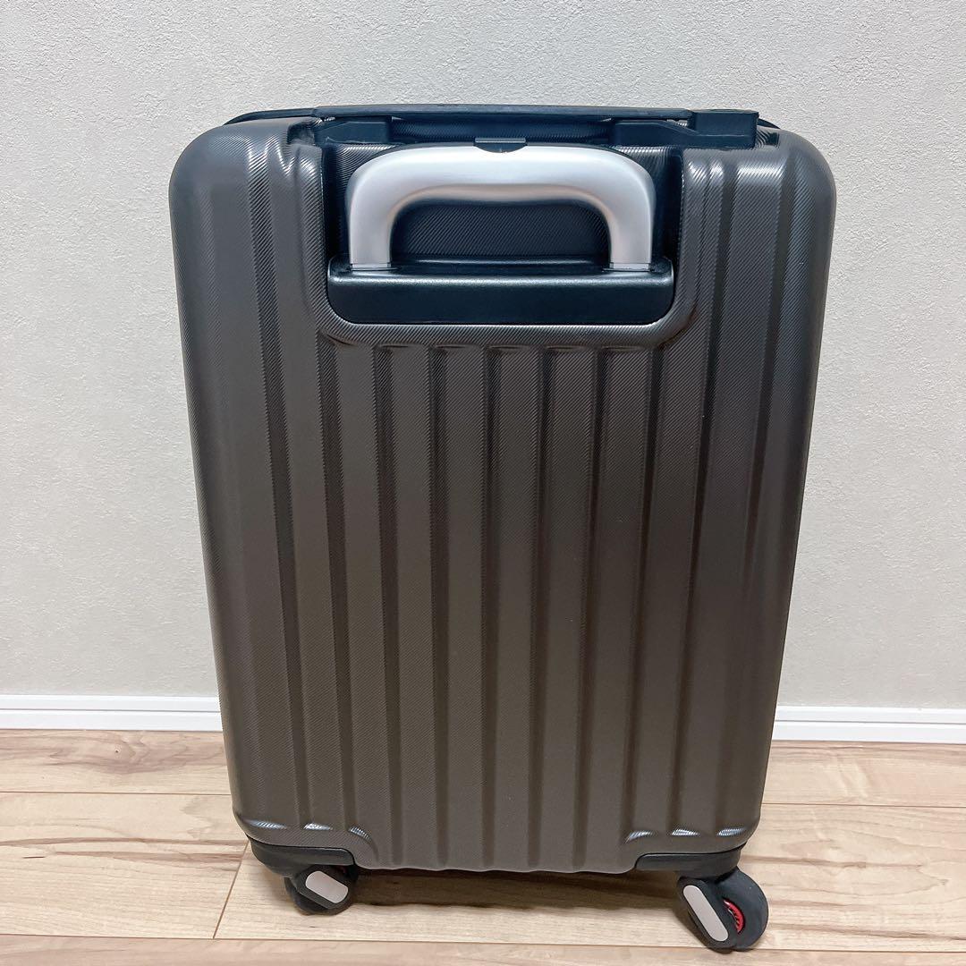 【静音】FREQUENTER Malie キャリーケース 34L グレー