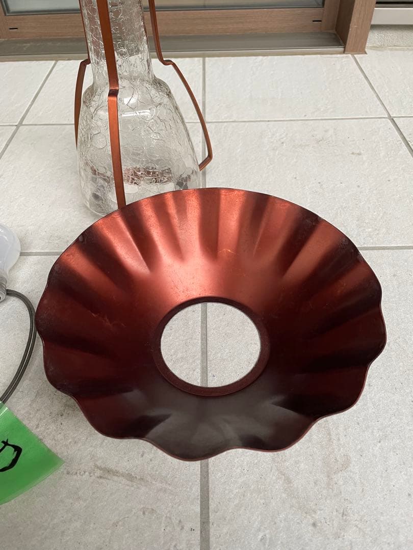 king49400878.ss 吊り下げガラスライト　A、D2個セット