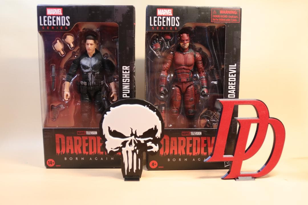 新品未開封デアデビル＆パニッシャー 2体セット＋ジオラマパーツ2点オマケ