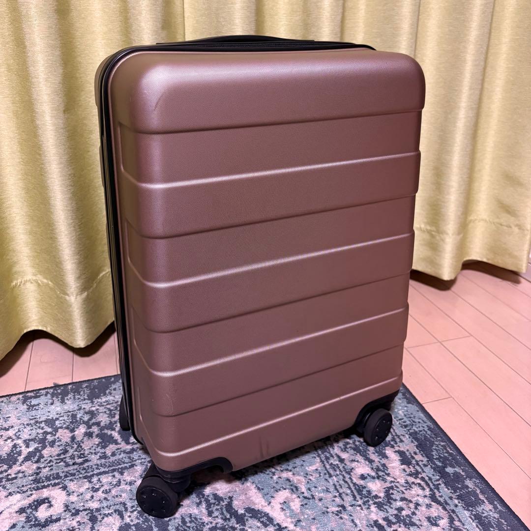 無印良品　キャリーケース　ベージュ　35L