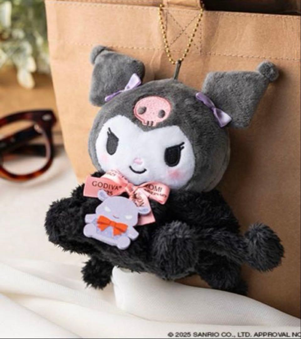 ゴディバ　2025ハロウィン　黒ネコクロミ　マスコット