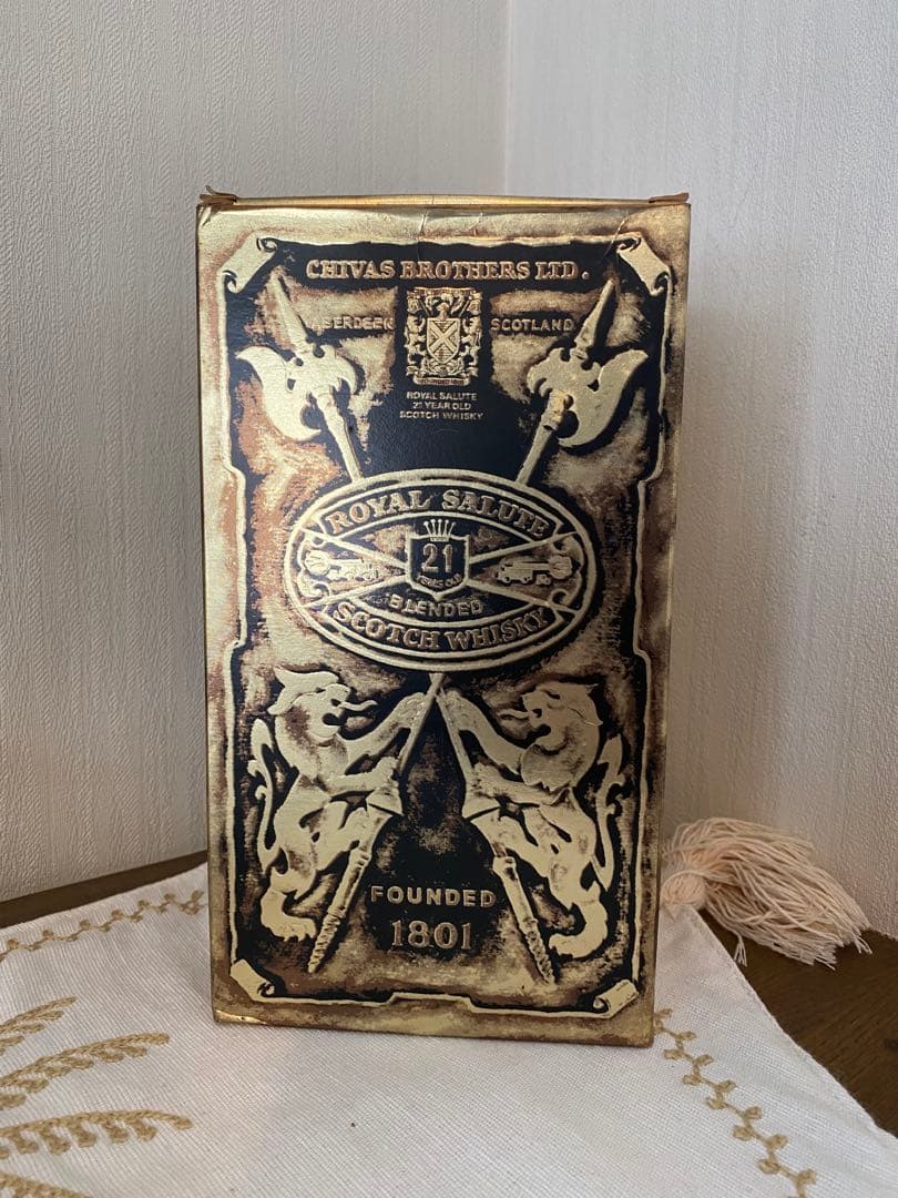 未開封　 Salute ウイスキー　ロイヤルサルート 21年