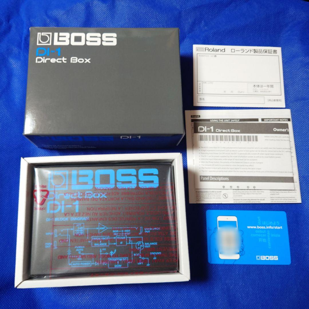 【新品未使用】BOSS DI-1 ダイレクトボックス