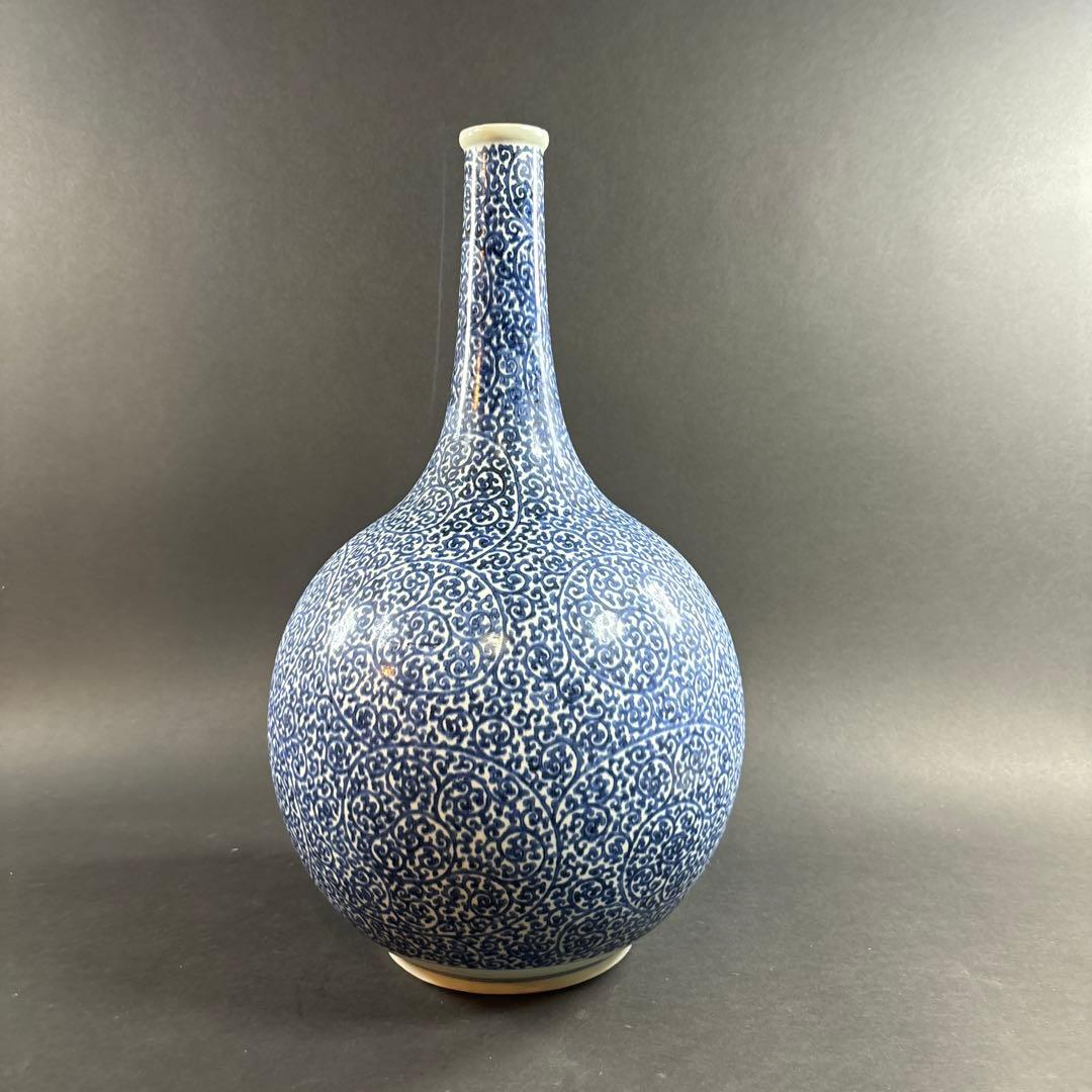 120 セール　唐草　花瓶　徳利　伊万里　有田　九谷　鍋島