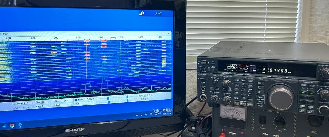 TS-850SでFT8等デジタル通信スタートセット
