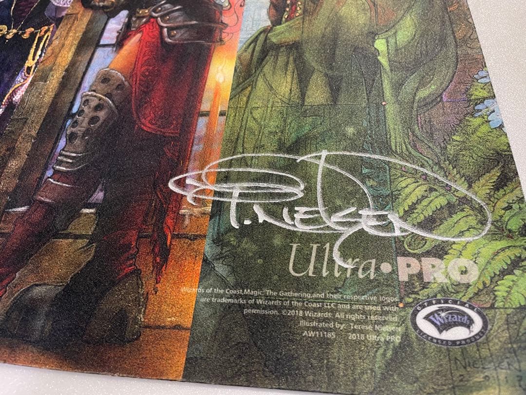 テレッサ ニールセン プレインズウォーカー　プレイマット サイン入り