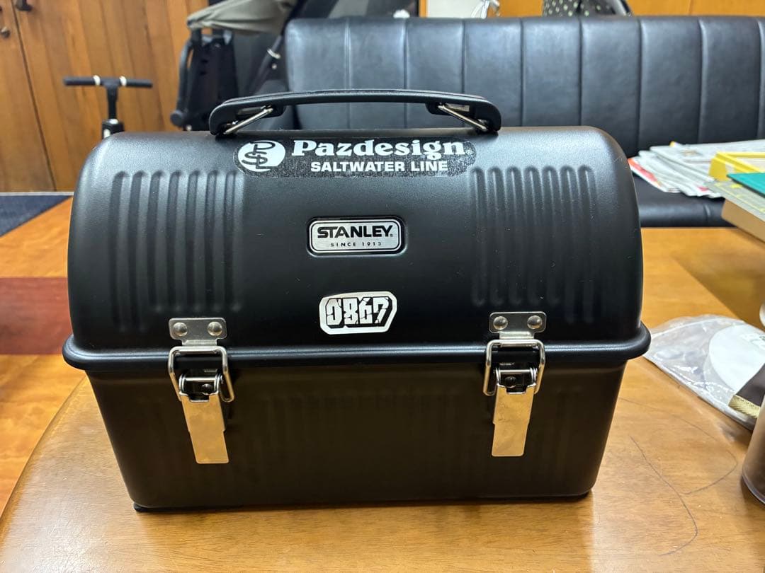 スタンレー　9.4L ランチボックス　天板付き　カスタム　コーヒー　極美品
