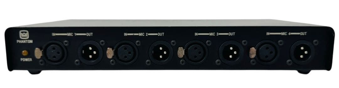 crown 4ch コンデンサーマイク ファンタム電源 PH-4B