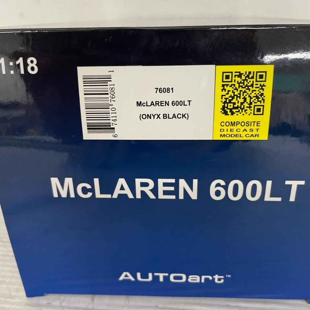 オートアート McLAREN 600LT 1/18 ミニカー Y0950
