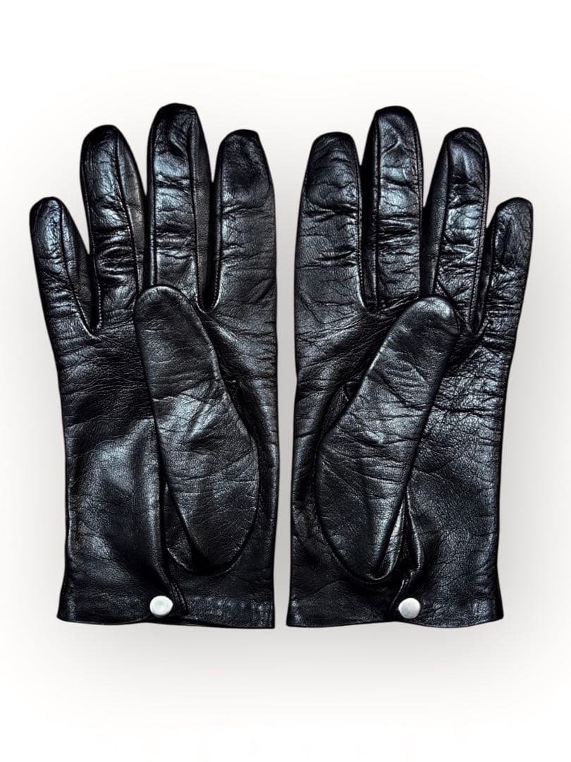 上質ラムレザー タイト 革手袋 レザーグローブ バイク
