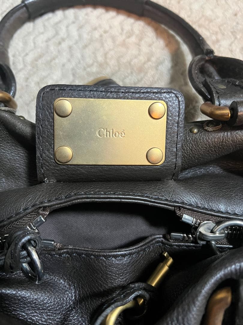 Chloé クロエ　ダークブラウン パディントン