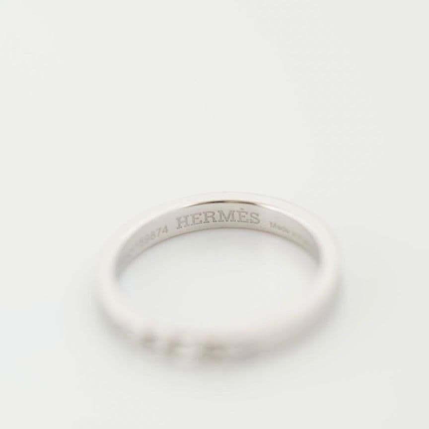 エルメス Pt950 エヴァー シェーヌダンクル リング 6号 リング