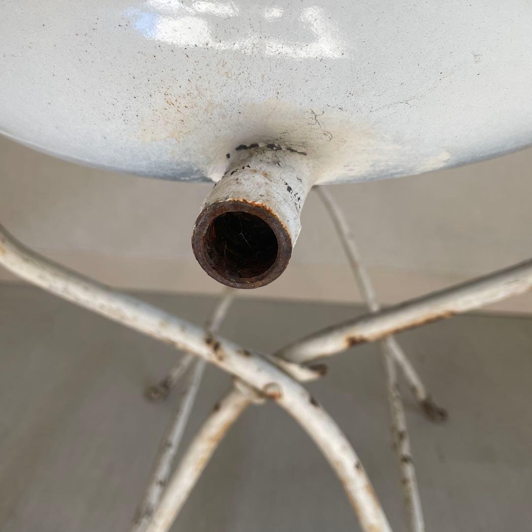 ヴィンテージ　琺瑯　ベビー　バスタブ　スタンド付き