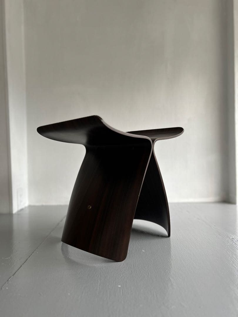 柳宗理　バタフライスツール　ローズウッド　民藝　ビンテージ　天童木工