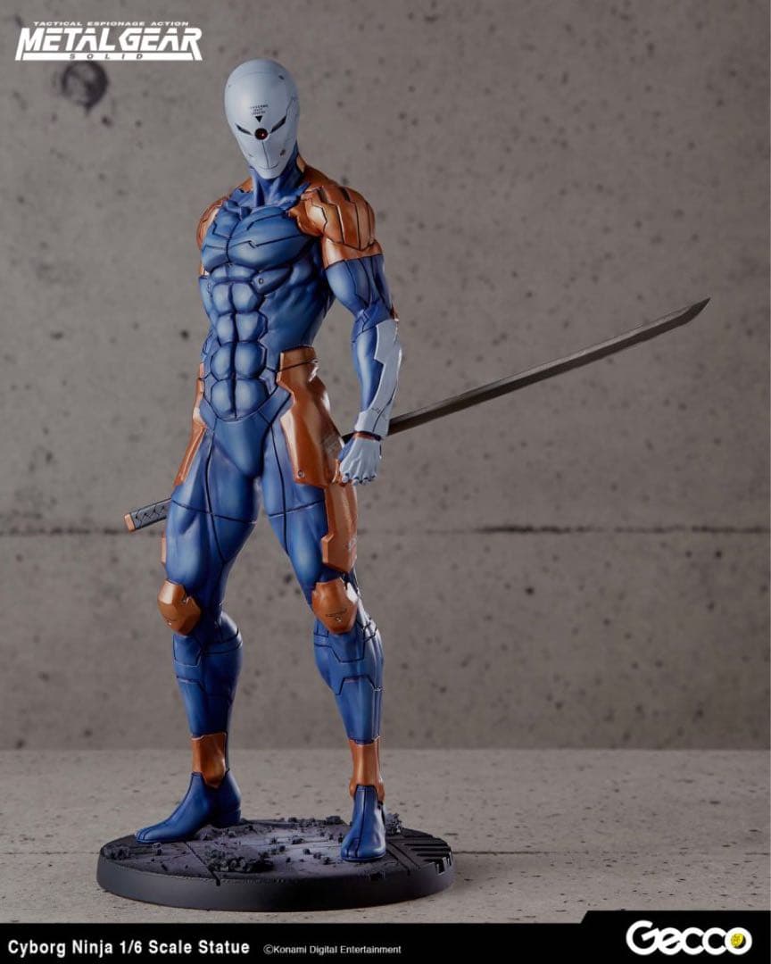 GECCO l Gear Solid サイボーグ忍者 1/6 スタチュー
