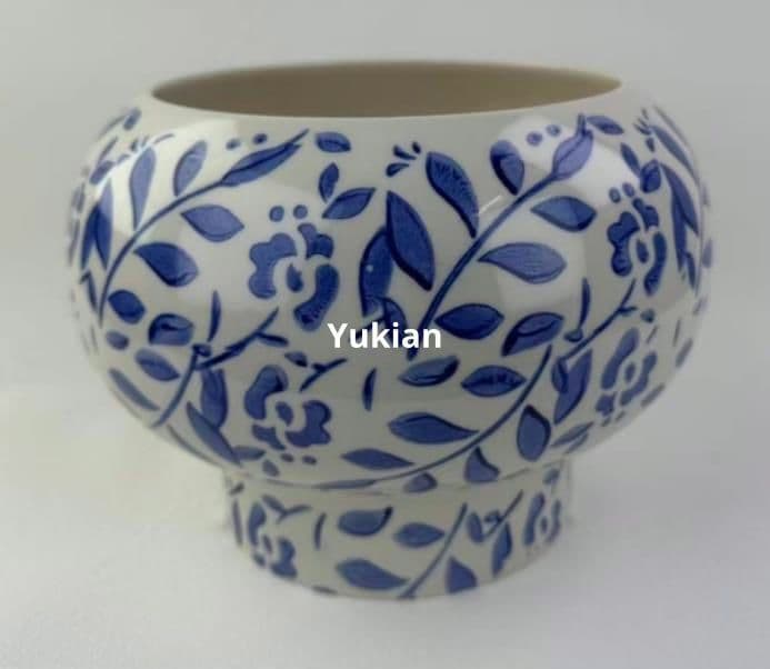 青花磁鉢 盆栽鉢 植木鉢 小品盆栽鉢 大品盆栽鉢