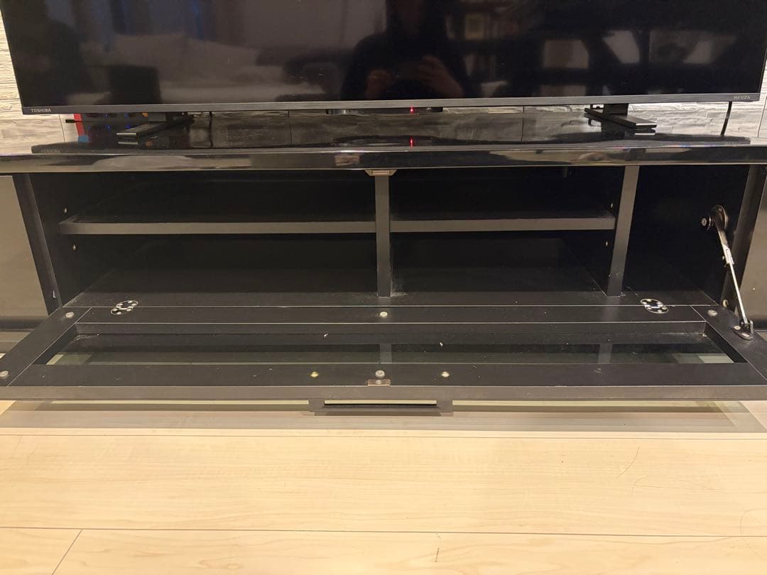 テレビ台180cm 開梱設置送料込み