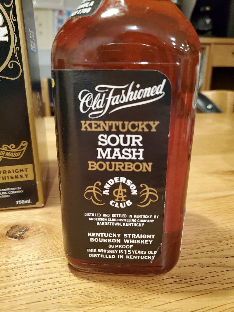 ANDERSON CLUB 15年 バーボン ウイスキー アンダーソンクラブ