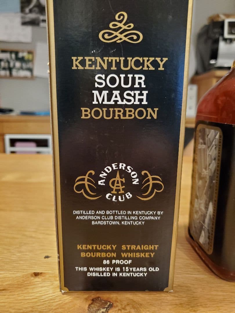 ANDERSON CLUB 15年 バーボン ウイスキー アンダーソンクラブ