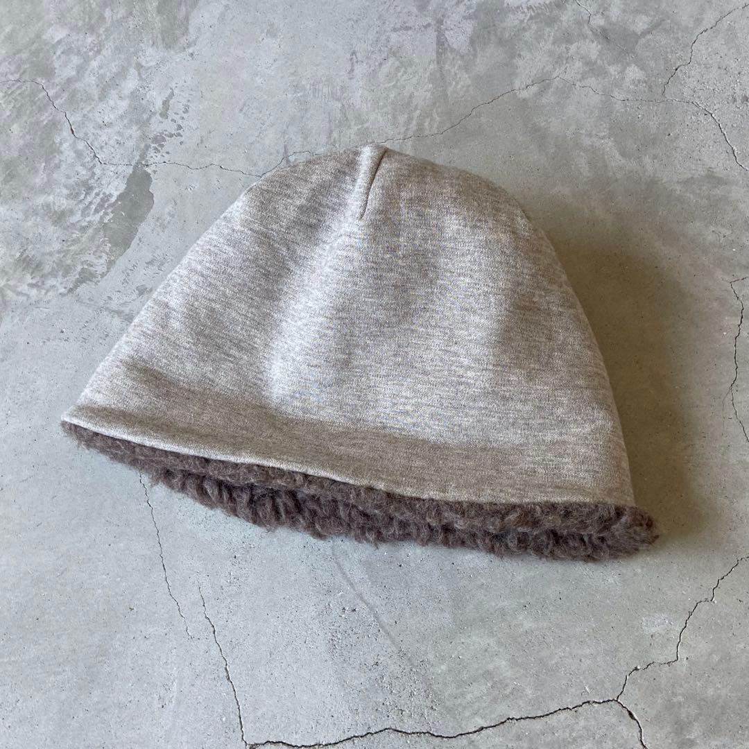 mature ha マチュアーハ　ボアキャップ　帽子　ライトベージュ　北欧暮らし
