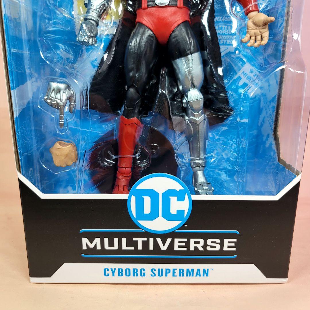 【マクファーレントイズ】新品 正規品 DCマルチバース サイボーグ スーパーマン
