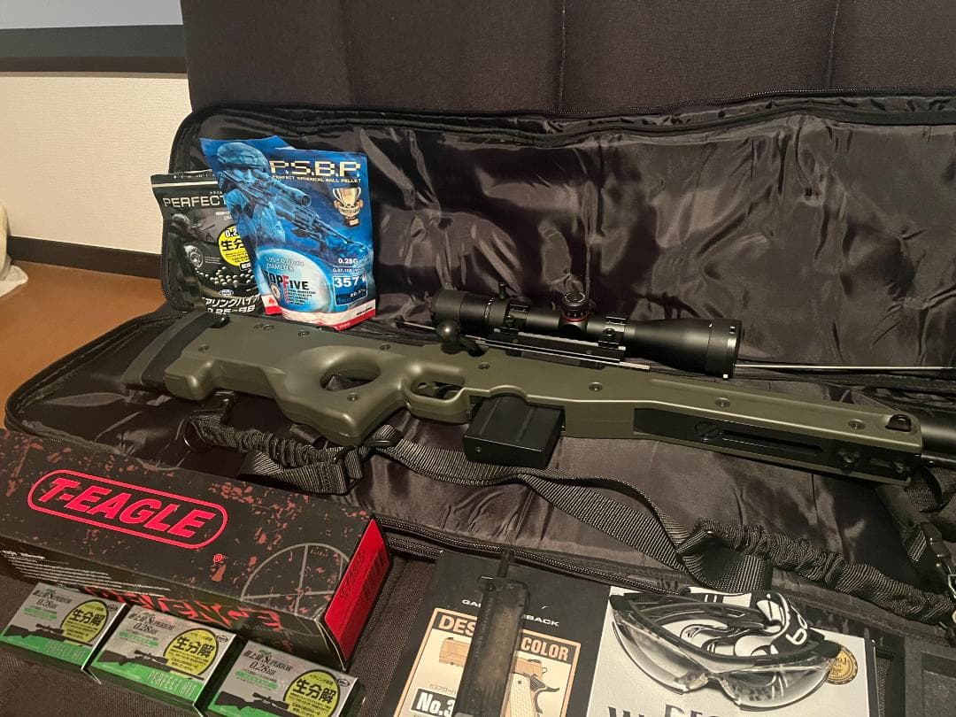 東京マルイL96AWS +東京マルイデザートウォーリア4.3　バトルセット