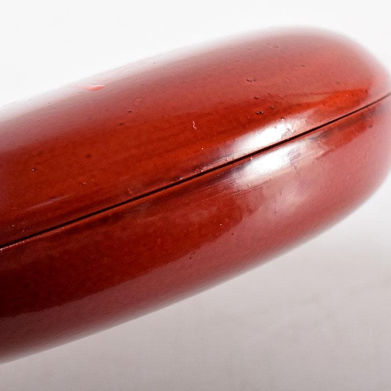 茶道具　讃岐漆器　宗家　後藤盆　後藤昌基作　香合　共布共箱　V　7954