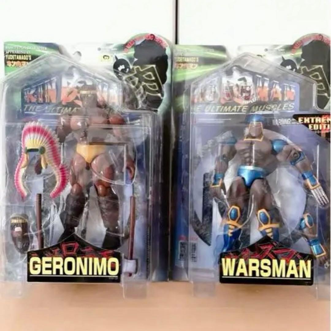 新品未使用 キン肉マン 浪漫堂 フィギュア 2体セット ウォーズマン ジェロニモ