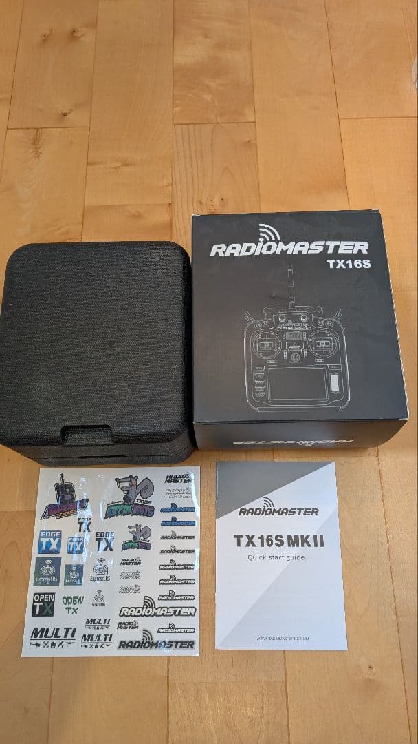 RadioMaster TX16S MKⅡ4in1純正バッグ付き