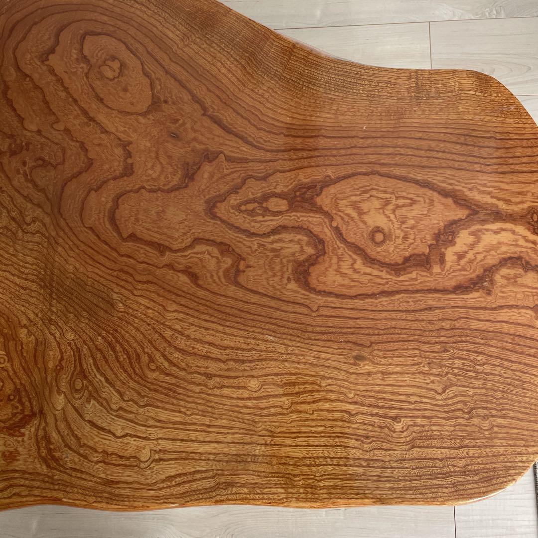 一枚板　おしゃれ木製 ちゃぶ台　おしゃれ座卓