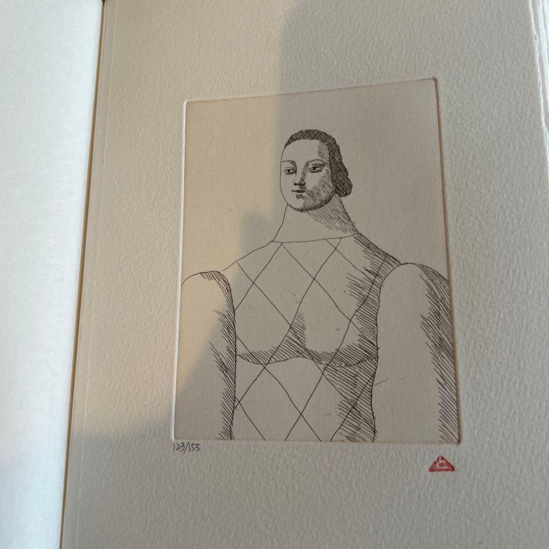 有元利夫　雲の誕生　オリジナル銅版画二十八葉　155/123 超美品