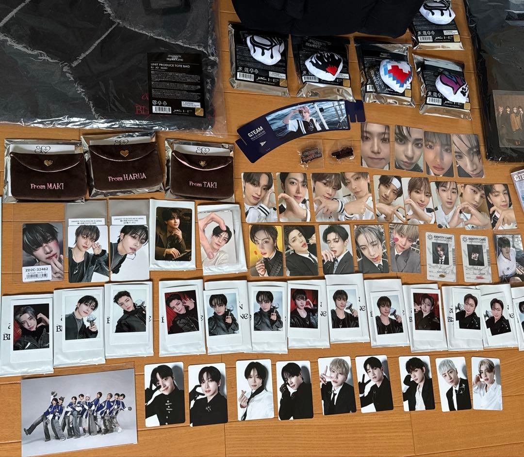 &TEAMトレカ59枚&CD、アクスタ、BAG、ツアー&ファンミグッズ　送料込