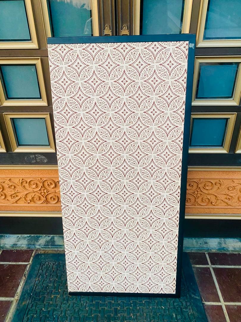 金箔使用 桜と小鳥の日本画屏風