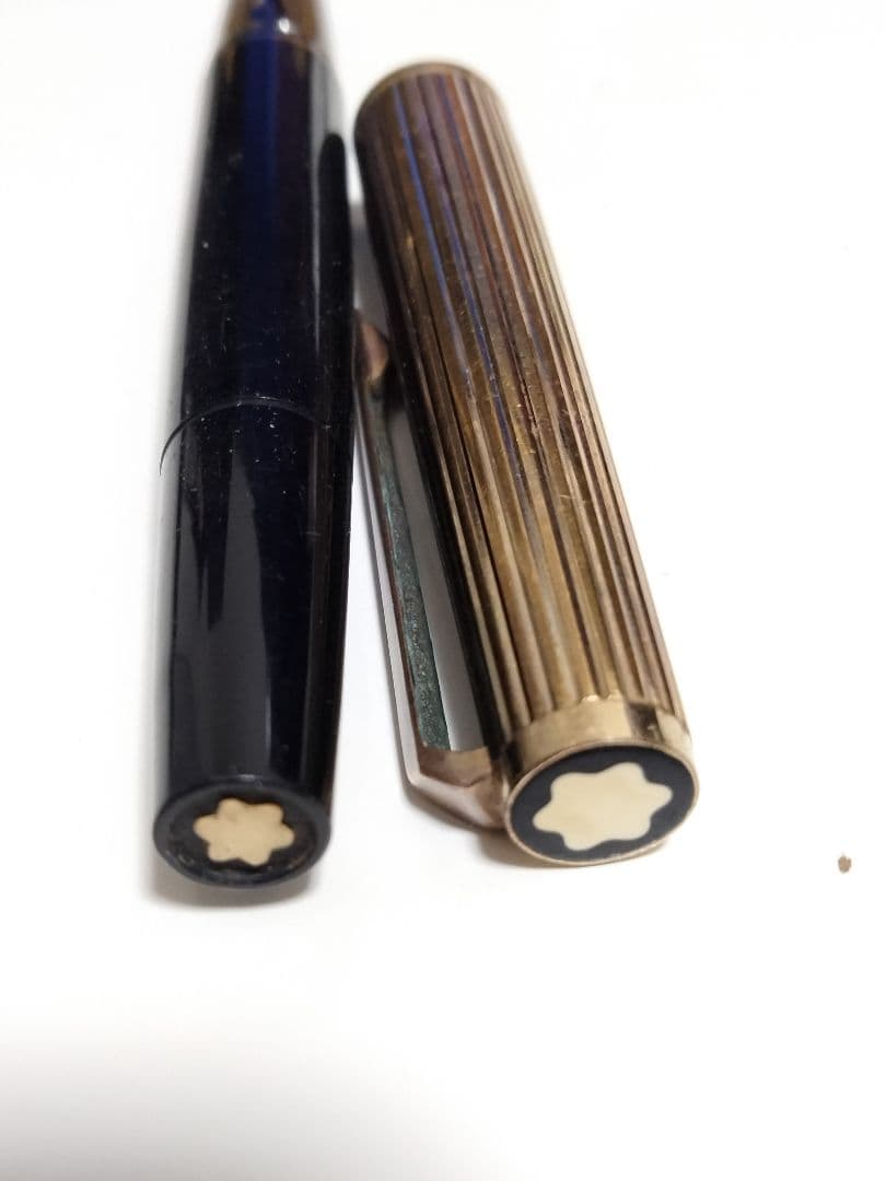 モンブラン Montblanc 227 万年筆 黒と金 14金 585
