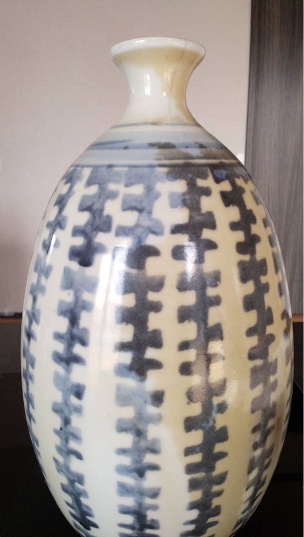 古伊万里　古美術　染付　算木手　古道具　花器　アンティーク