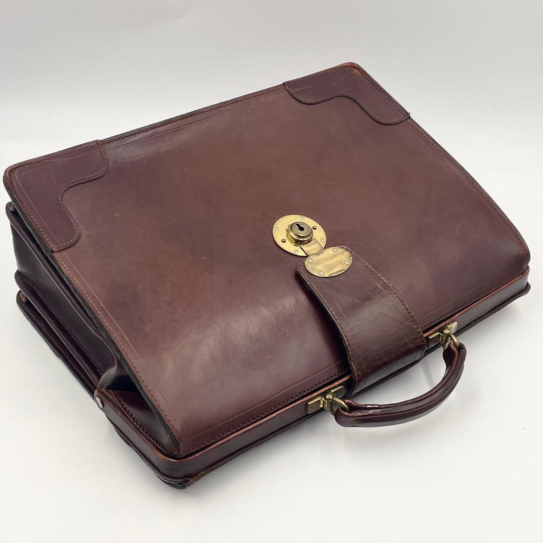 【最高級】ホワイトハウスコックス 極上ブライドルレザー ダレスバッグ 廃盤品