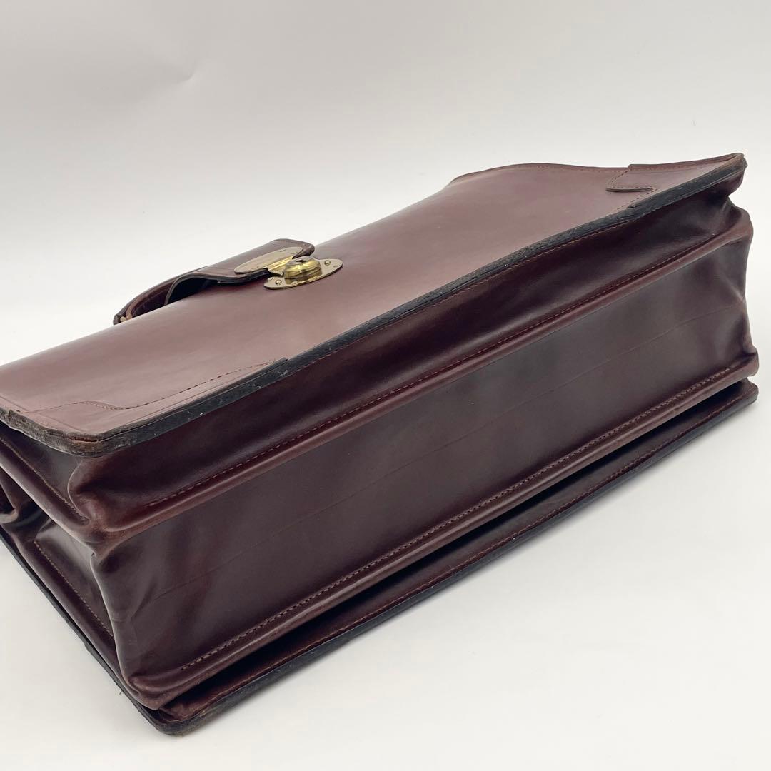 【最高級】ホワイトハウスコックス 極上ブライドルレザー ダレスバッグ 廃盤品