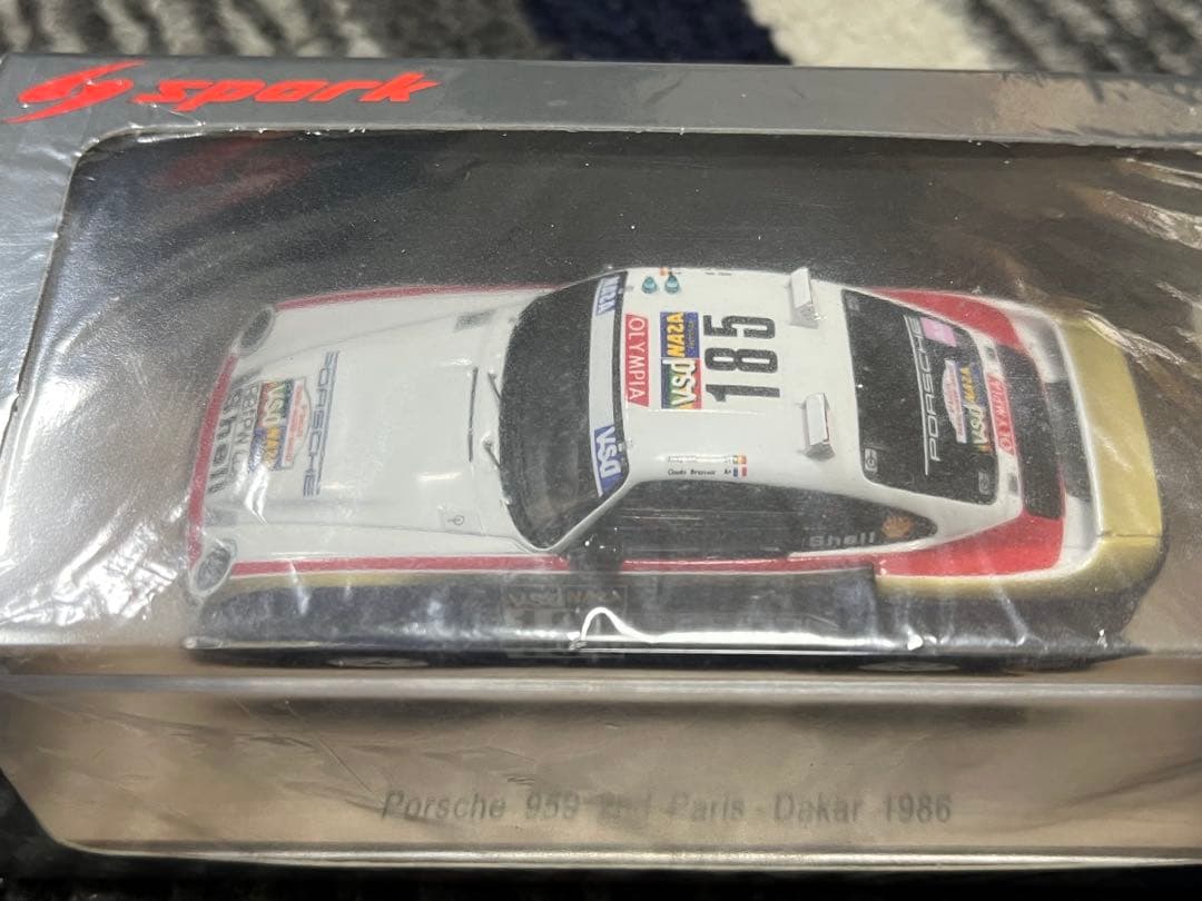 未開封 Spark製1986 パリダカ ポルシェ959 #185