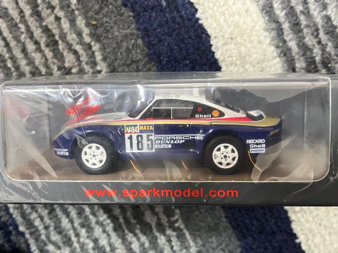 未開封 Spark製1986 パリダカ ポルシェ959 #185