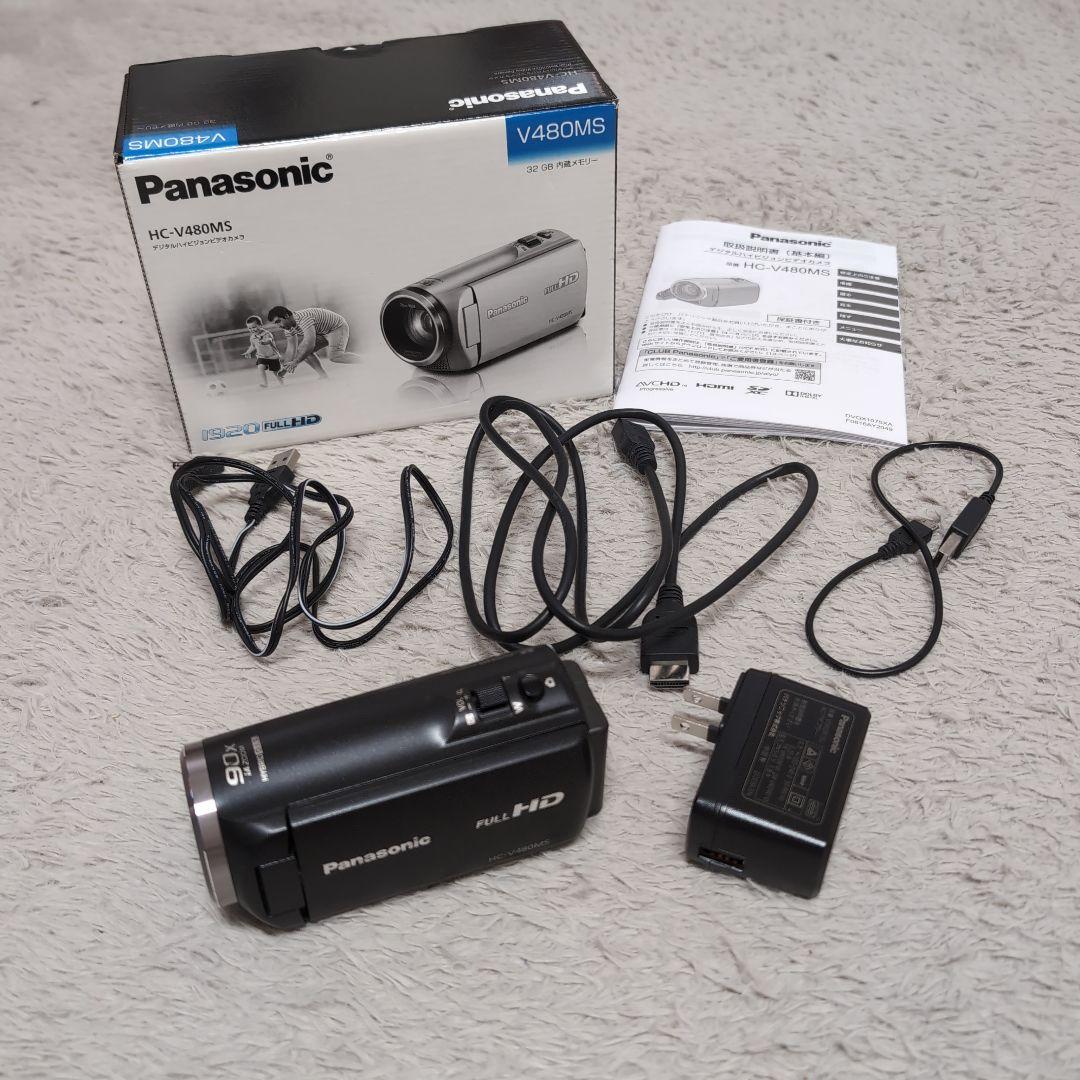 パナソニック　ビデオカメラ　HC-V480MS
