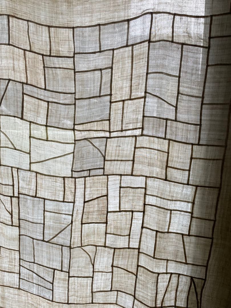 朝鮮王朝 李朝 褓子器 ポシャギ 苧麻 手縫い パッチワーク105×107